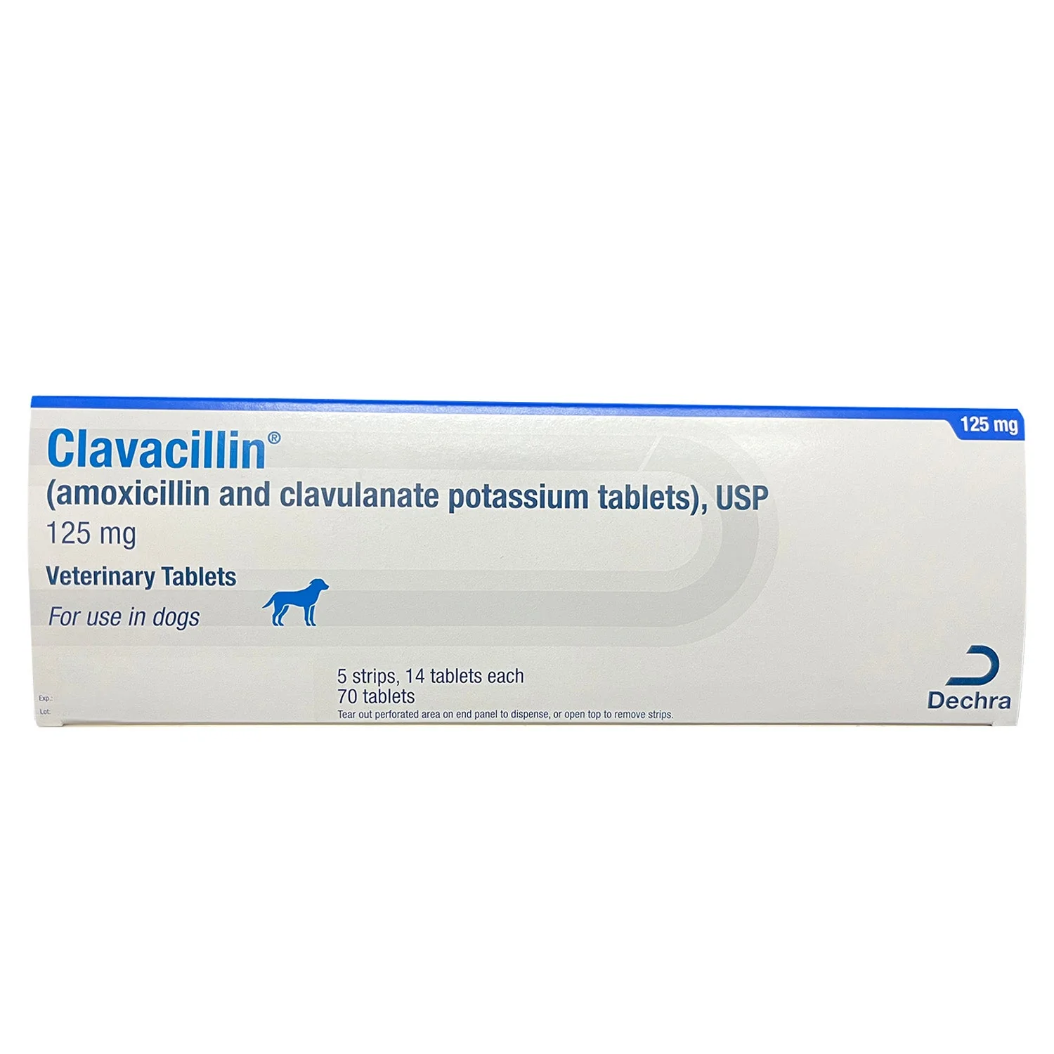 Rx Clavacillin (amoxicillin trihydrate/clavulanate potassium) Tablets for Dogs & Cats - Image 13