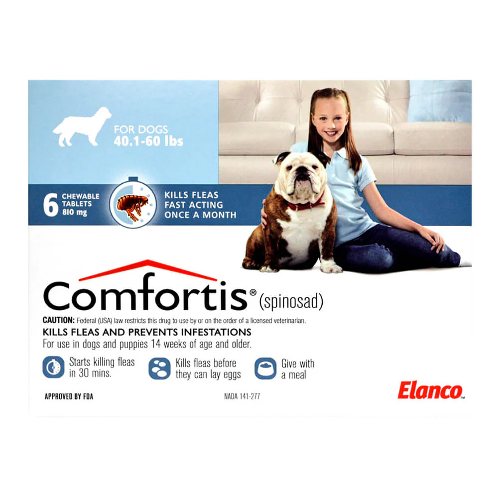 Rx Comfortis (spinosad) Chewable Flea Tablets for Dogs & Cats - Image 6