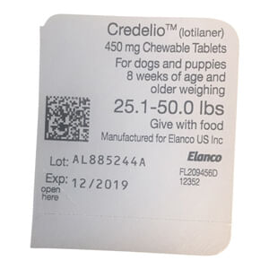 Rx Credelio (lotilaner) Flea & Tick Chewable Tablets for Dogs - Image 3