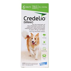 Rx Credelio (lotilaner) Flea & Tick Chewable Tablets for Dogs - Image 4