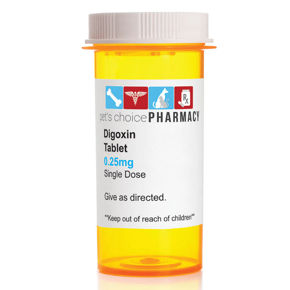 Rx Digoxin (Generic) Tablets for Cats & Dogs - Image 3