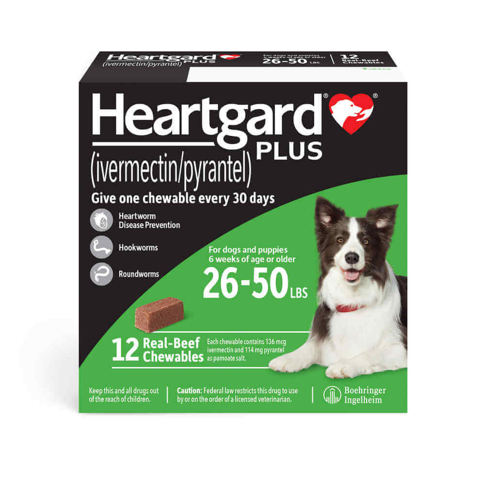Rx Heartgard Plus (ivermectin/pyrantel) Monthly Chewables — Effective Heartworm & Parasite Prevention for Dogs Puppies - Image 10