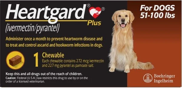 Rx Heartgard Plus (ivermectin/pyrantel) Monthly Chewables — Effective Heartworm & Parasite Prevention for Dogs Puppies - Image 18