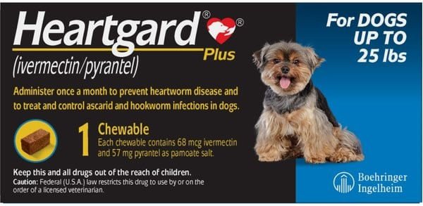Rx Heartgard Plus (ivermectin/pyrantel) Monthly Chewables — Effective Heartworm & Parasite Prevention for Dogs Puppies - Image 21