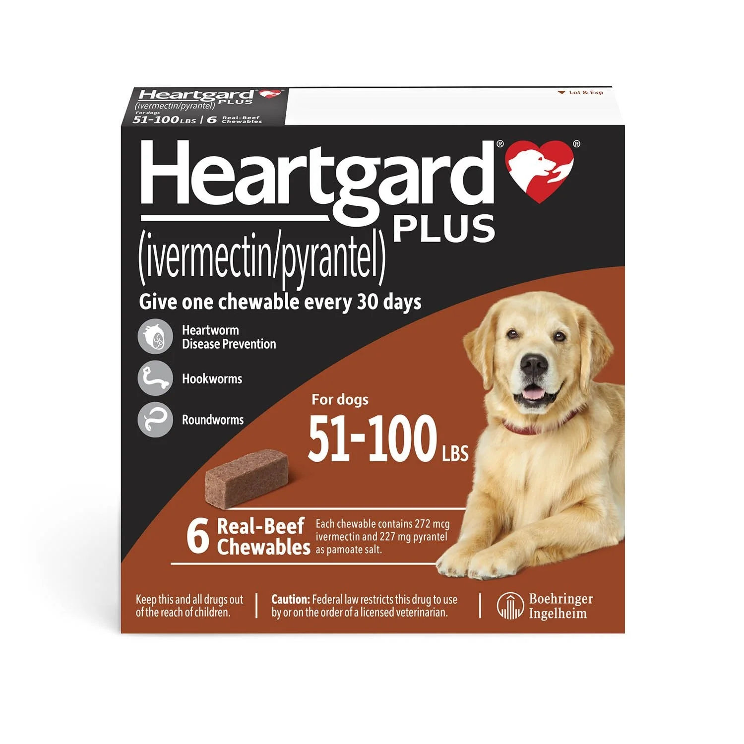 Rx Heartgard Plus (ivermectin/pyrantel) Monthly Chewables — Effective Heartworm & Parasite Prevention for Dogs Puppies - Image 22