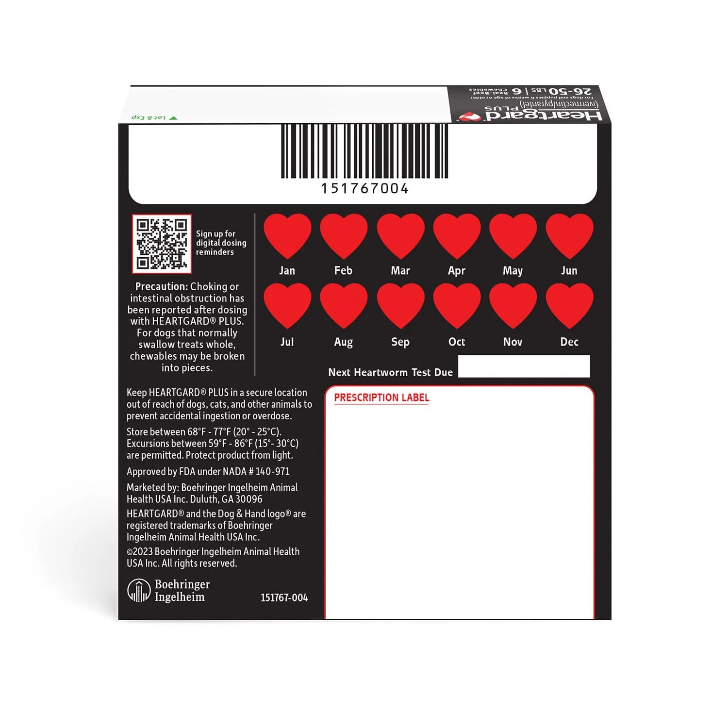 Rx Heartgard Plus (ivermectin/pyrantel) Monthly Chewables — Effective Heartworm & Parasite Prevention for Dogs Puppies - Image 24