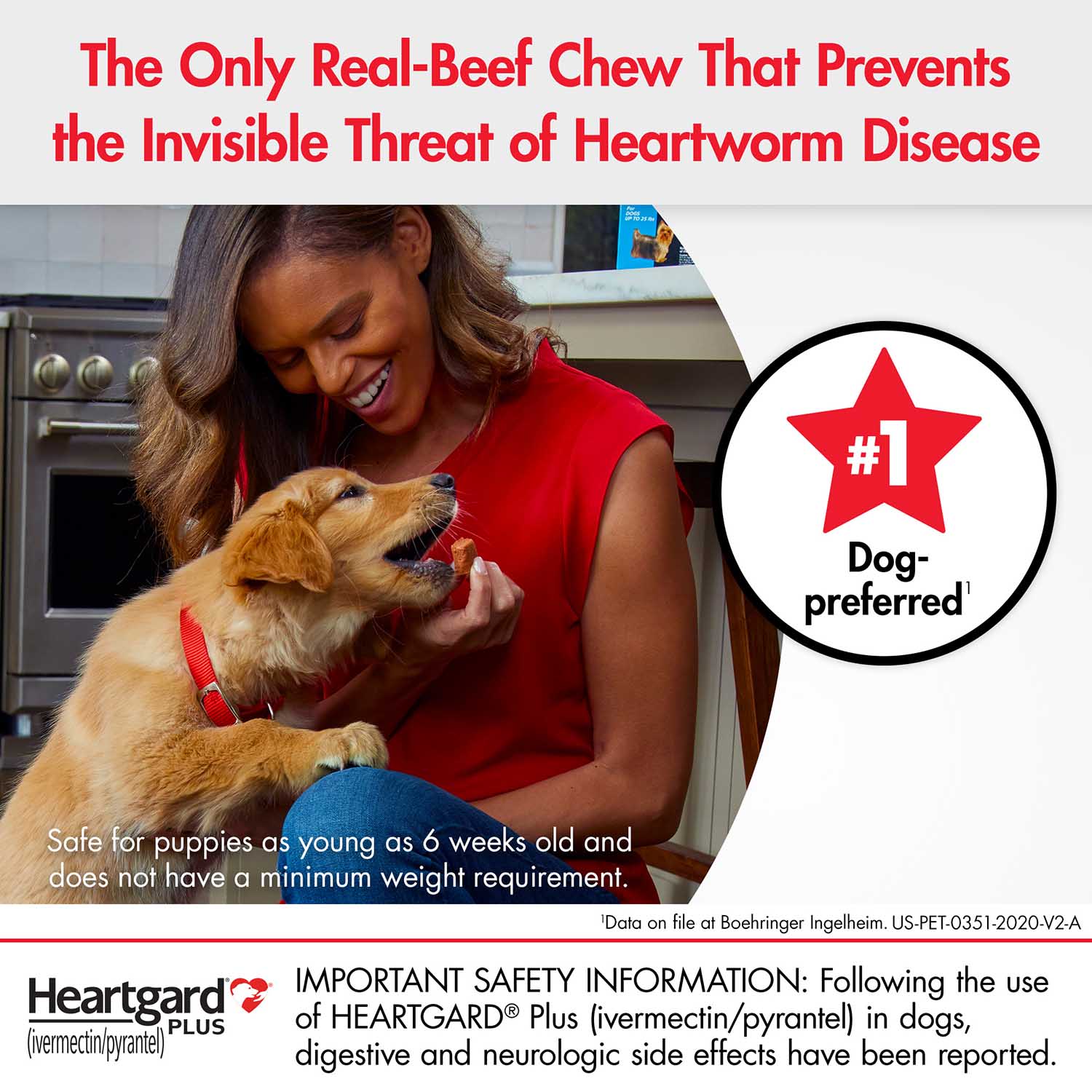 Rx Heartgard Plus (ivermectin/pyrantel) Monthly Chewables — Effective Heartworm & Parasite Prevention for Dogs Puppies - Image 4