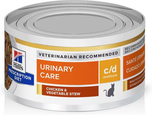 Rx Hill's Prescription Diet c/d Multicare Urinary Care Wet Cat Food, Case of 24 Cans - Image 4