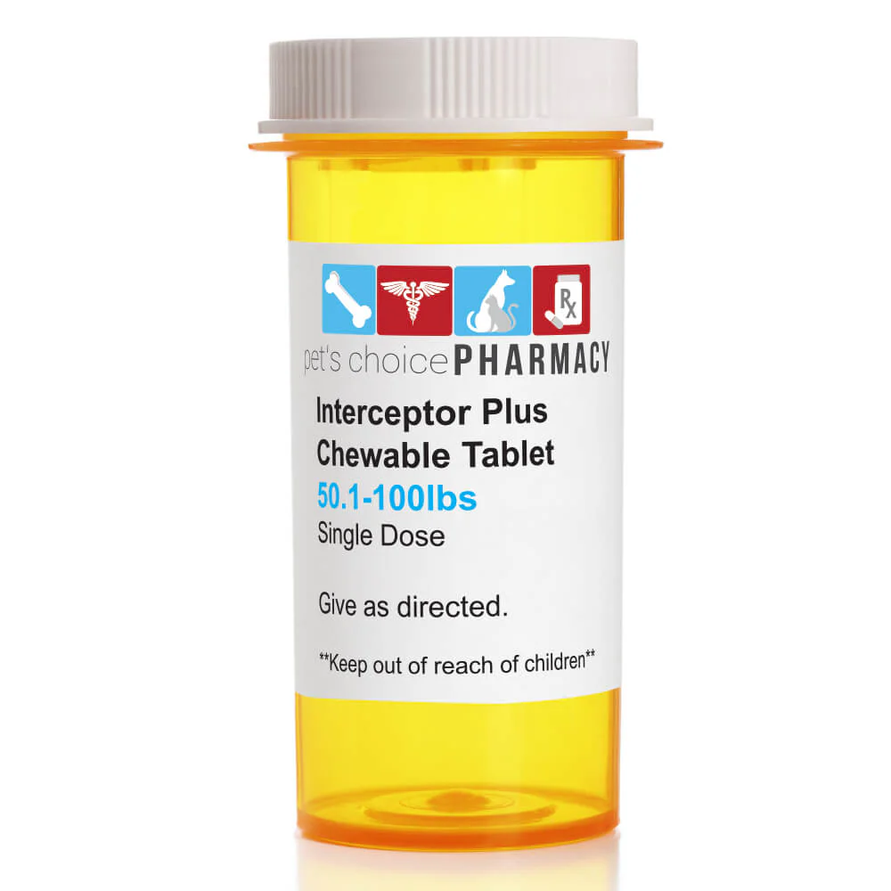 Rx Interceptor Plus Chewable Tablets for Dogs - Image 2