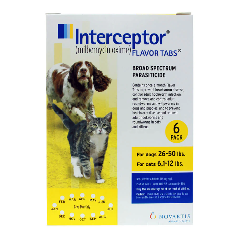Rx Interceptor Tablets for Dogs & Cats - Image 6