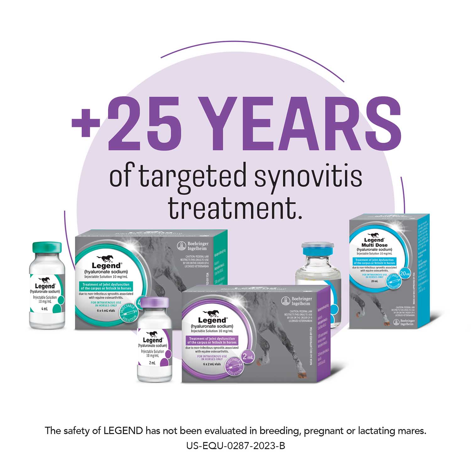 Rx Legend (hyaluronate sodium) Injectable Solution for Horses - Image 12