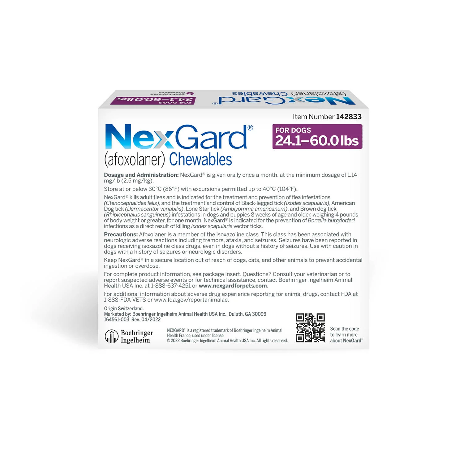 Rx NexGard Flea and Tick Chewables for Dogs - Image 13