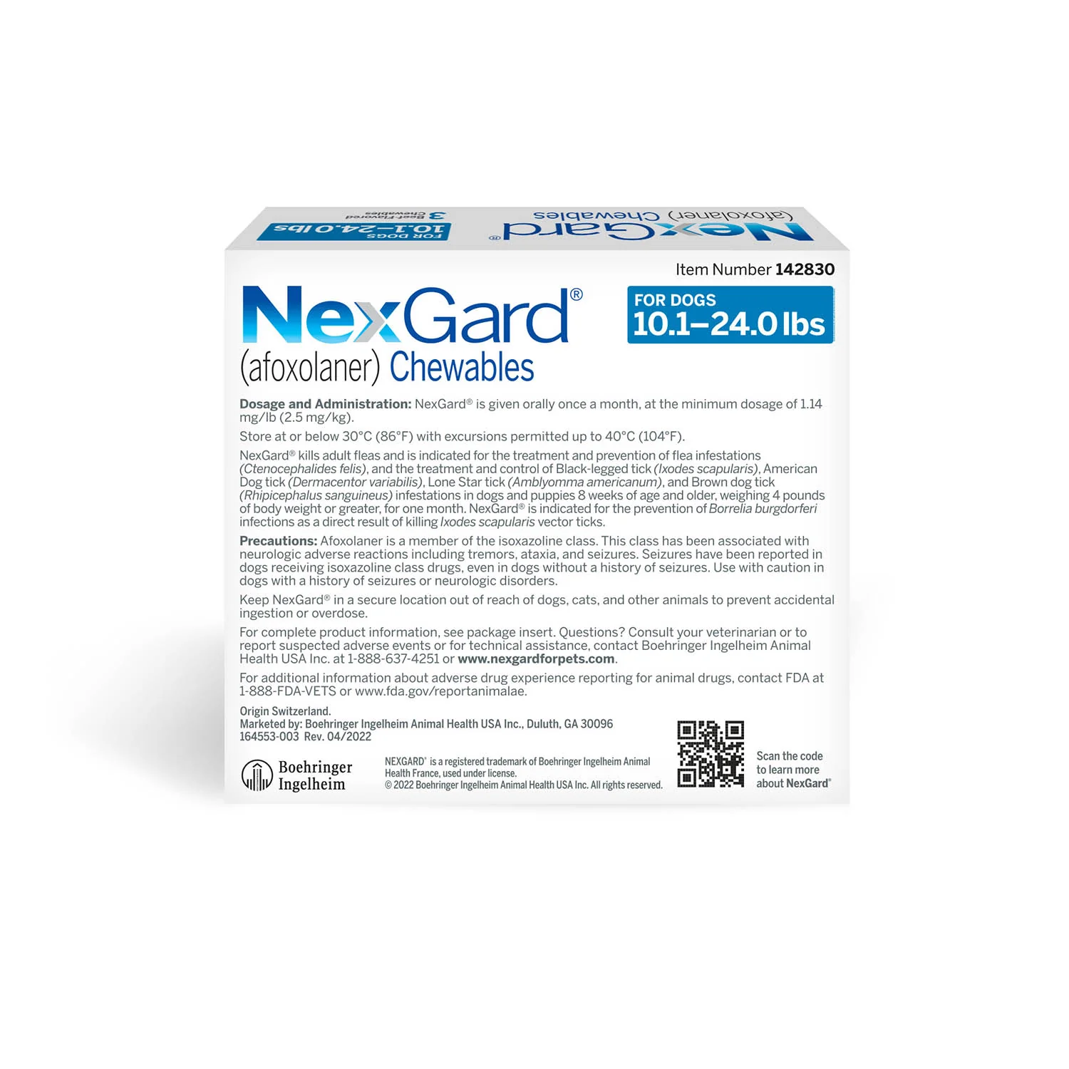 Rx NexGard Flea and Tick Chewables for Dogs - Image 21