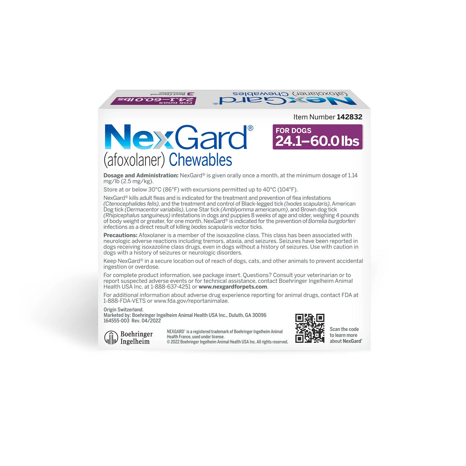Rx NexGard Flea and Tick Chewables for Dogs - Image 26