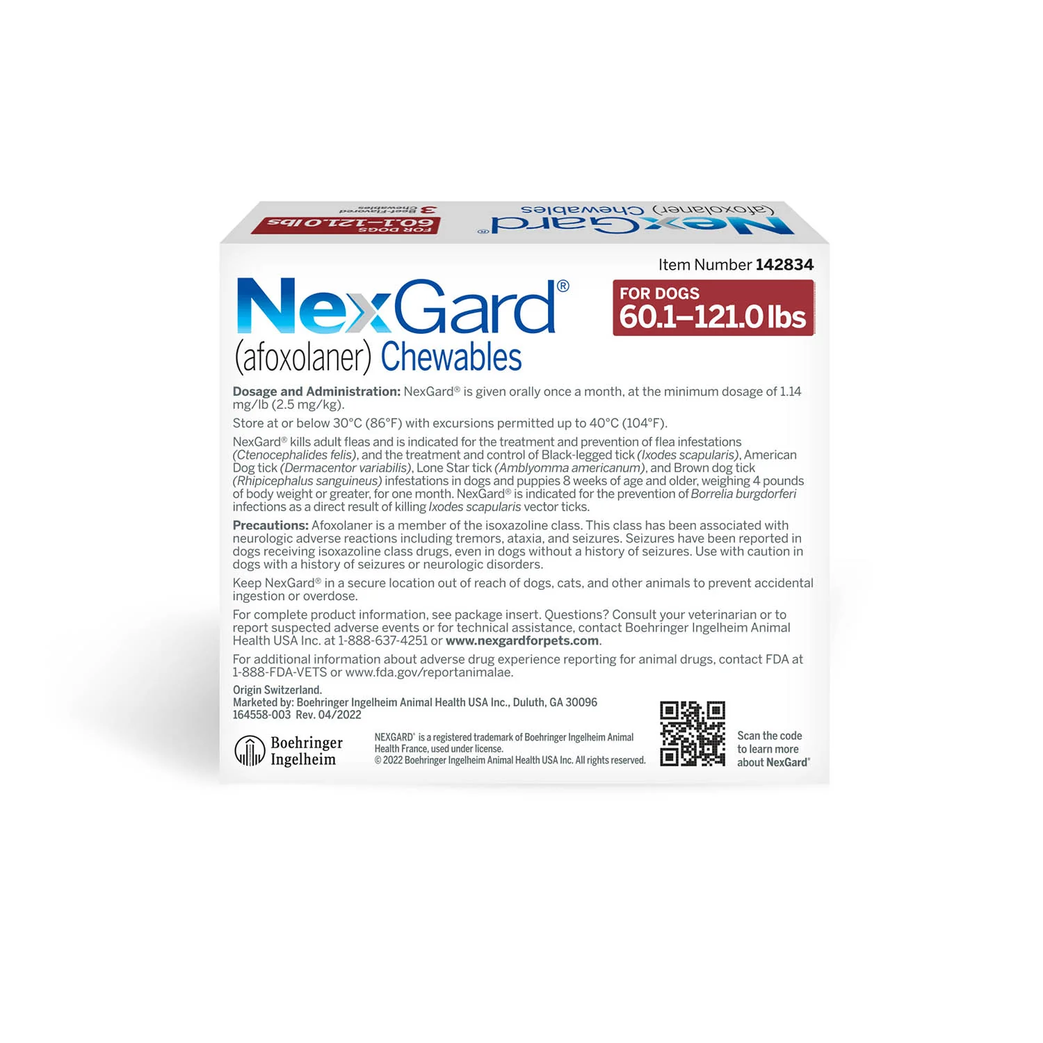 Rx NexGard Flea and Tick Chewables for Dogs - Image 34