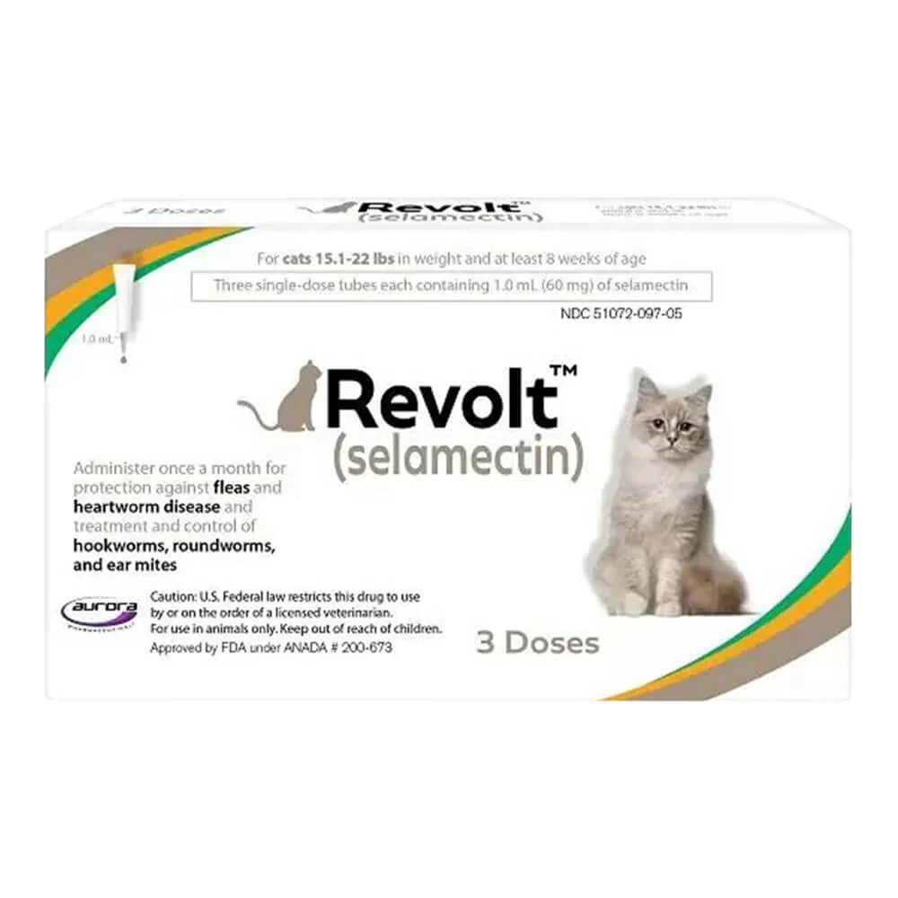 Rx Revolt (Selamectin) for Cats - Image 8