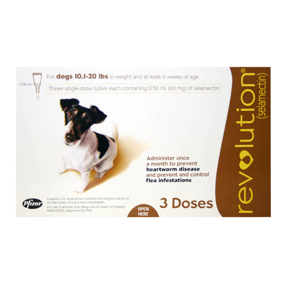 Rx Revolution (selamectin) Canine Once-a-month Flea Topical for Dogs