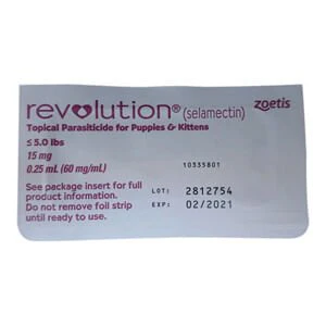 Rx Revolution (selamectin) for Puppies & Kittens (0-5lbs) - Image 2