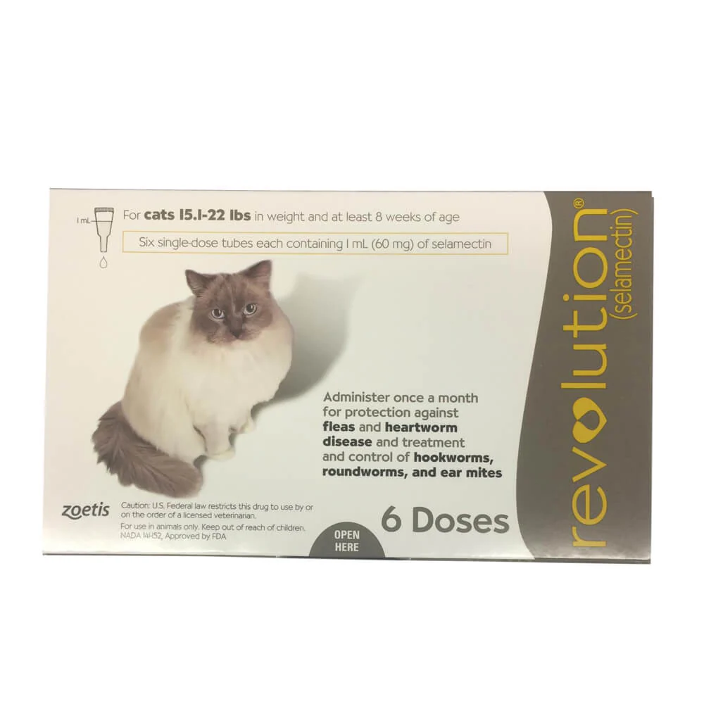 Rx Revolution (selamectin) Feline Once-a-month Flea Topical for Cats