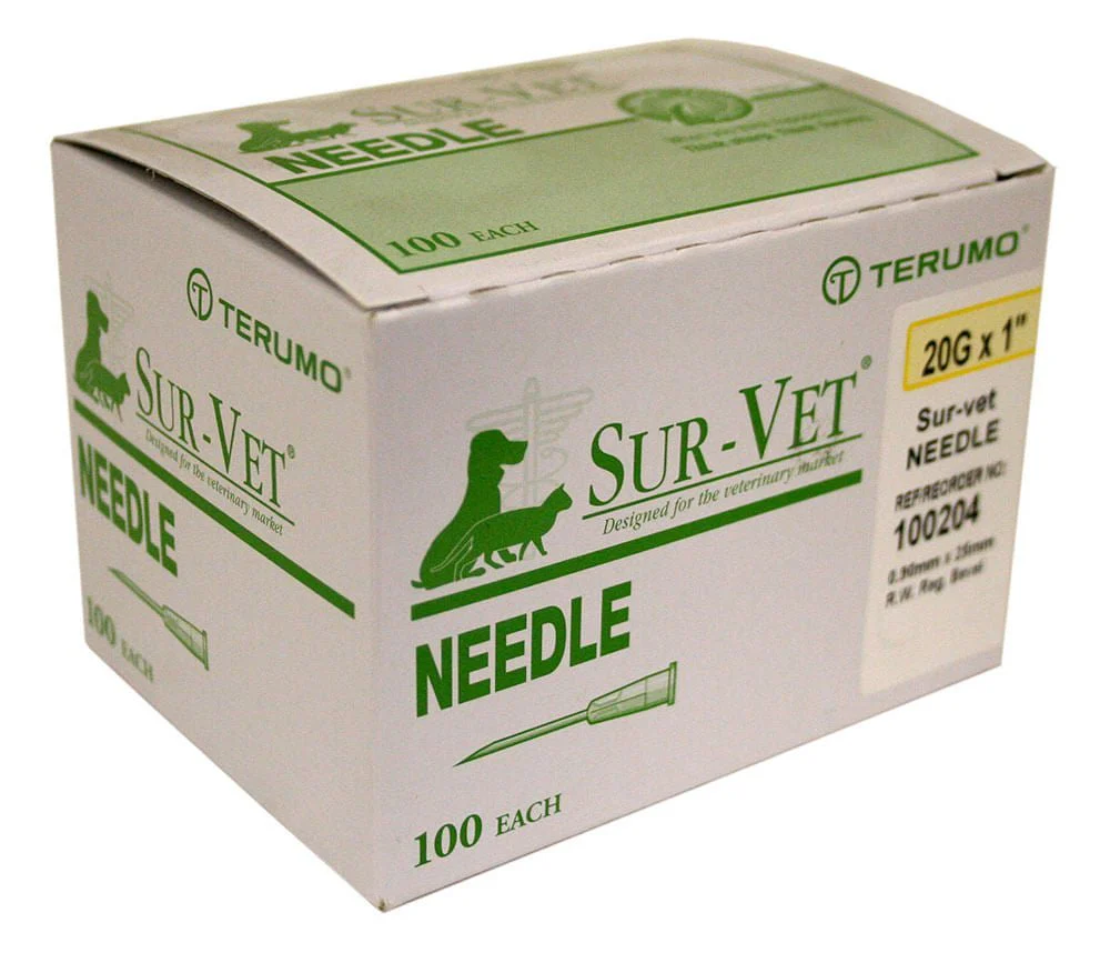Rx Terumo SUR-VET Veterinary Needles, 100 Count - Image 2