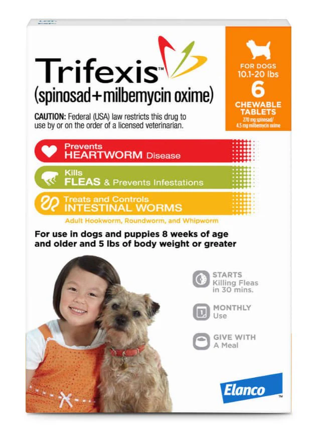 Rx Trifexis Chewable Monthly Tablets for Dogs - Image 2