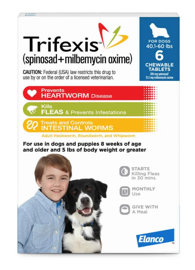 Rx Trifexis Chewable Monthly Tablets for Dogs - Image 4