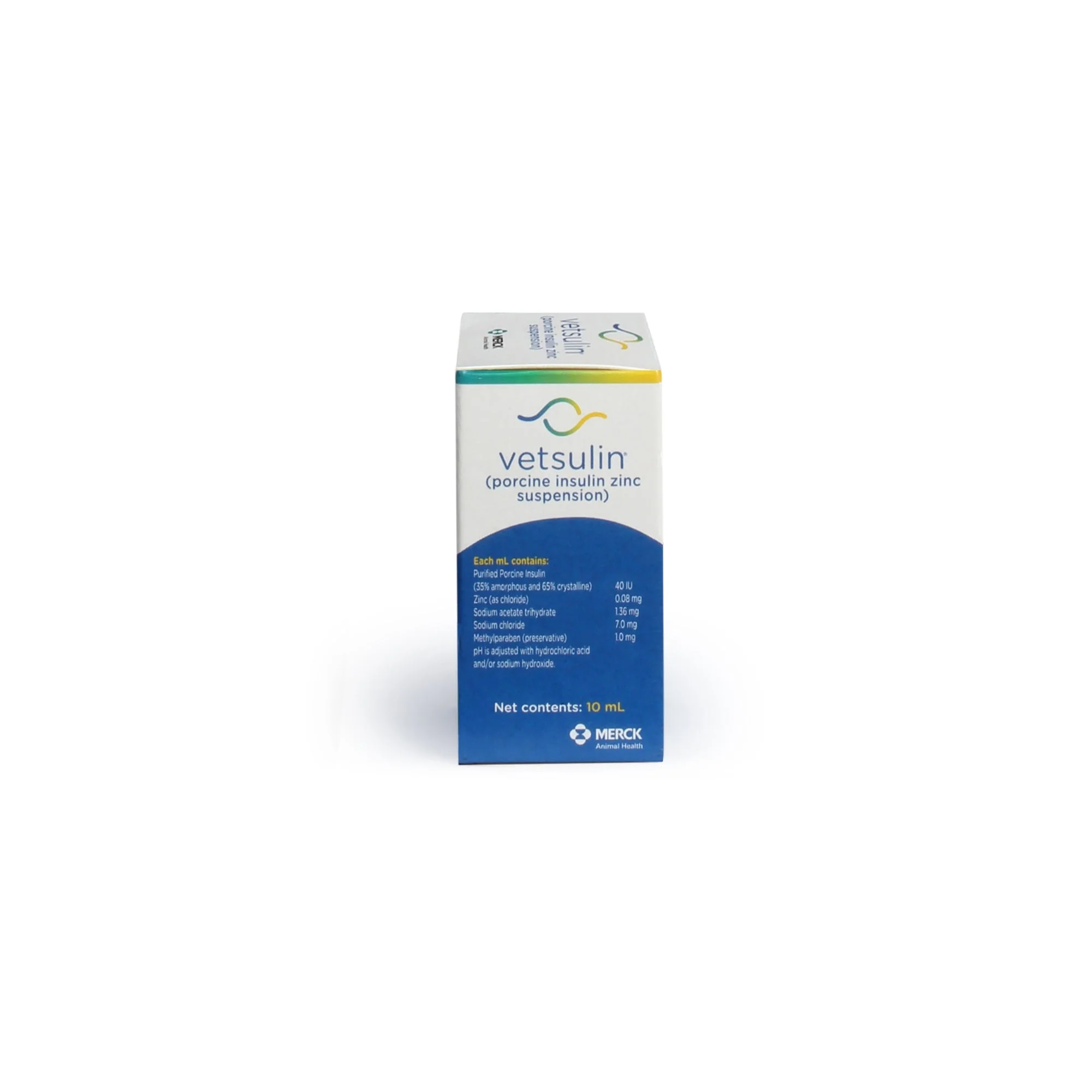 Rx Vetsulin (porcine insulin zinc suspension) for Dogs & Cats, 40 units/mL Injectable, 10 mL - Image 3