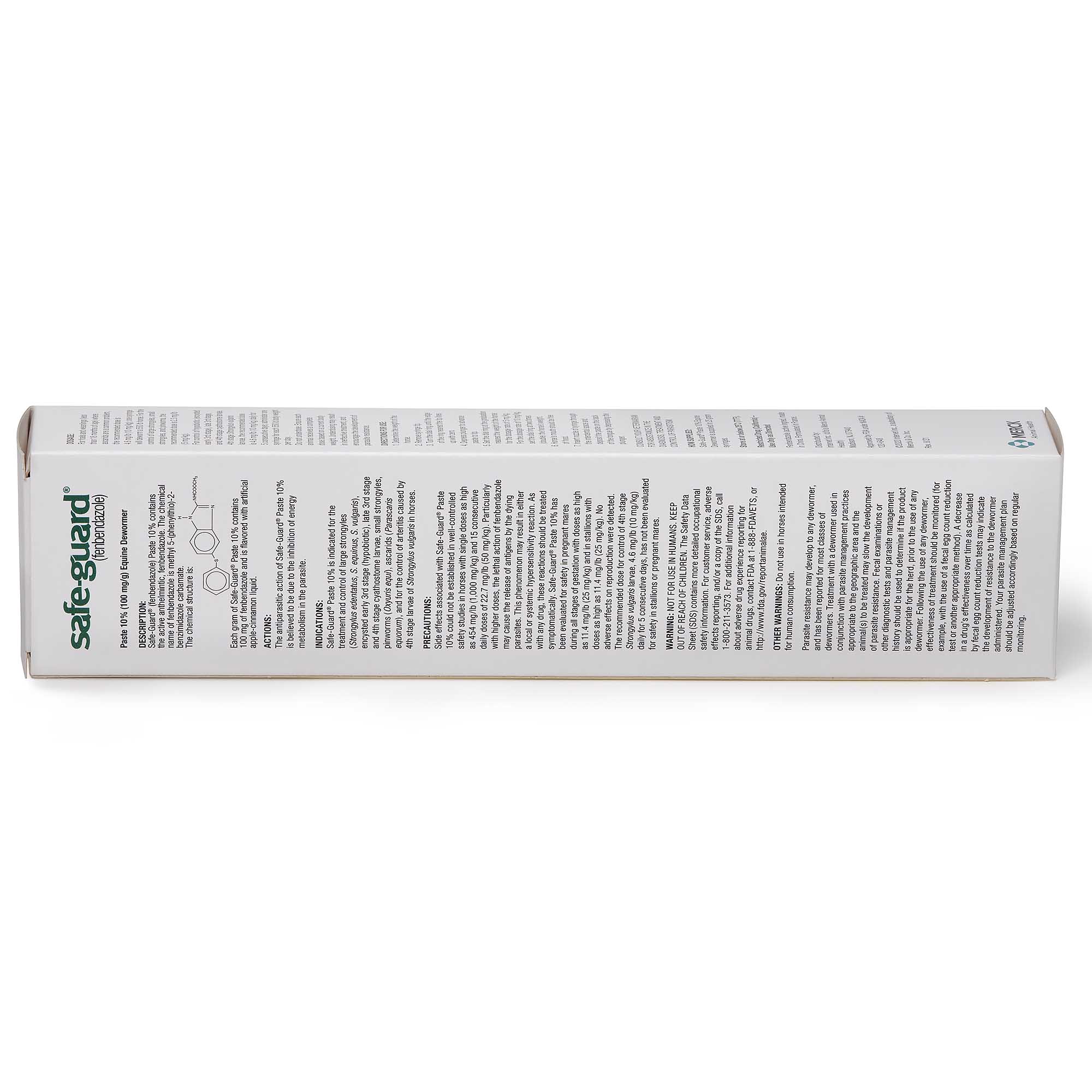 Safe-Guard 10% Fenbendazole Horse Dewormer Paste, 25g – Broad-Spectrum Parasite Wormer - Image 2
