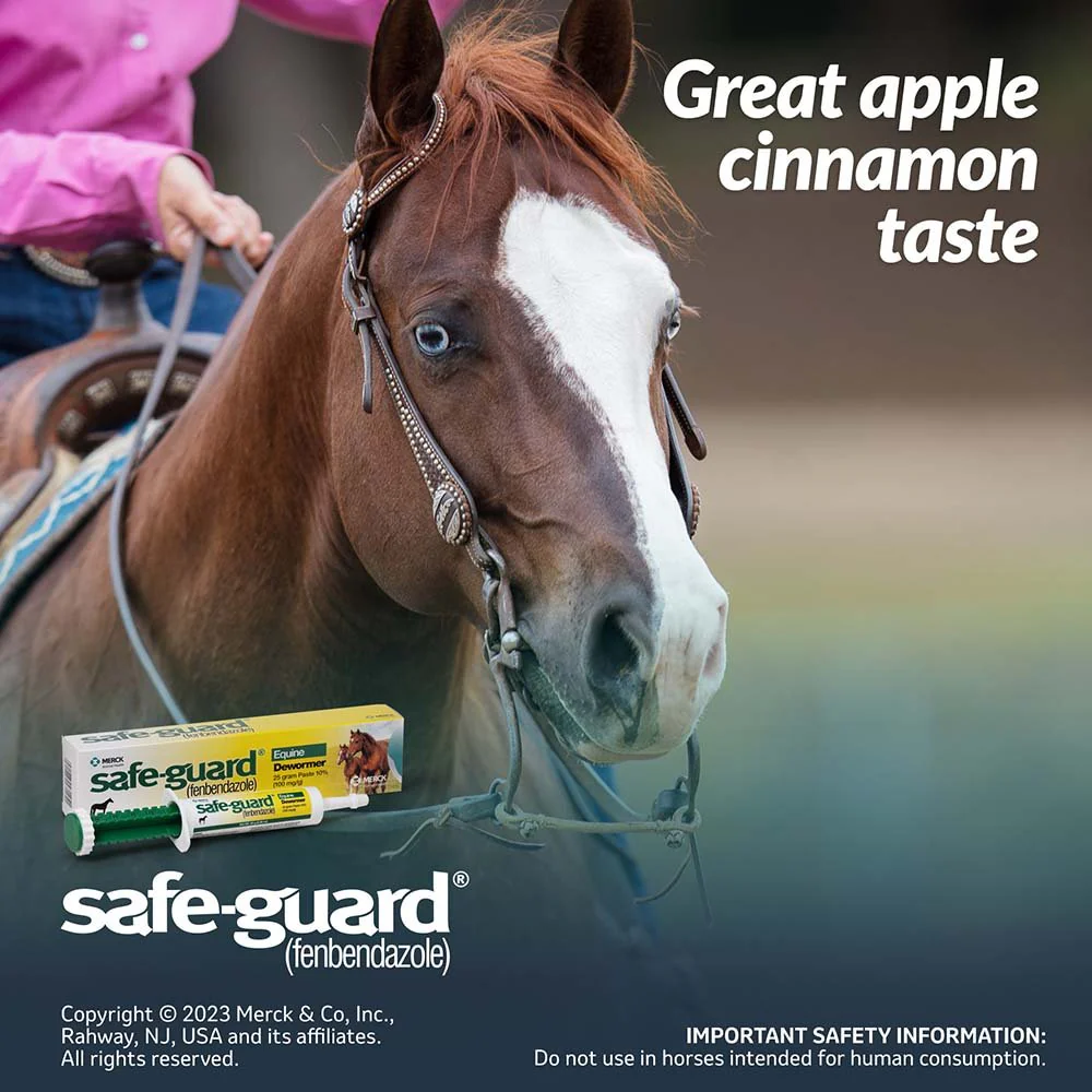 Safe-Guard 10% Fenbendazole Horse Dewormer Paste, 25g – Broad-Spectrum Parasite Wormer - Image 6