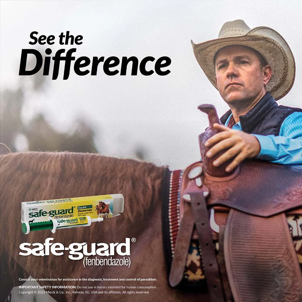 Safe-Guard 10% Fenbendazole Horse Dewormer Paste, 25g – Broad-Spectrum Parasite Wormer - Image 8