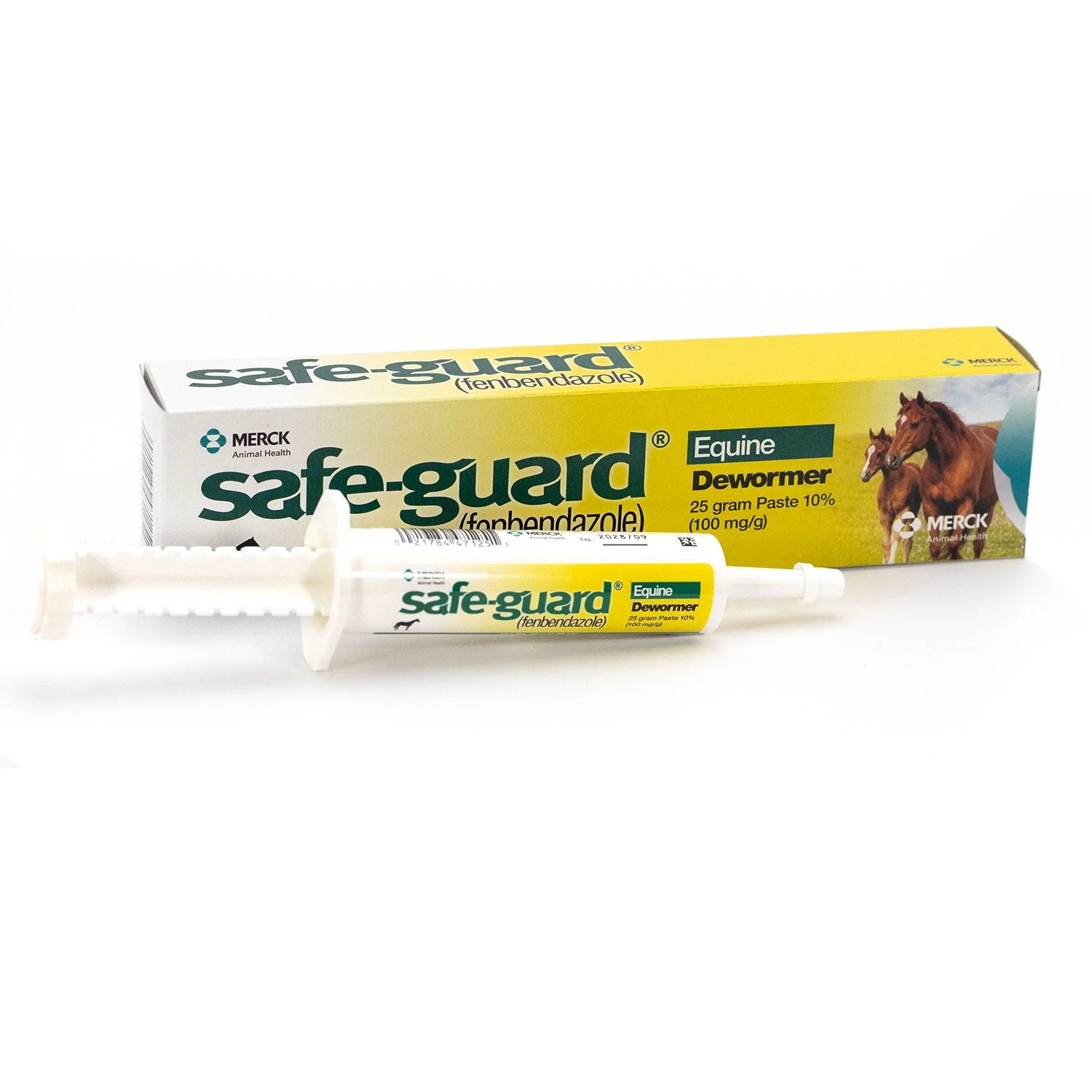 Safe-Guard 10% Fenbendazole Beef & Dairy Cattle and Horses Dewormer Paste, 92g Tube – Broad-Spectrum Parasite Control