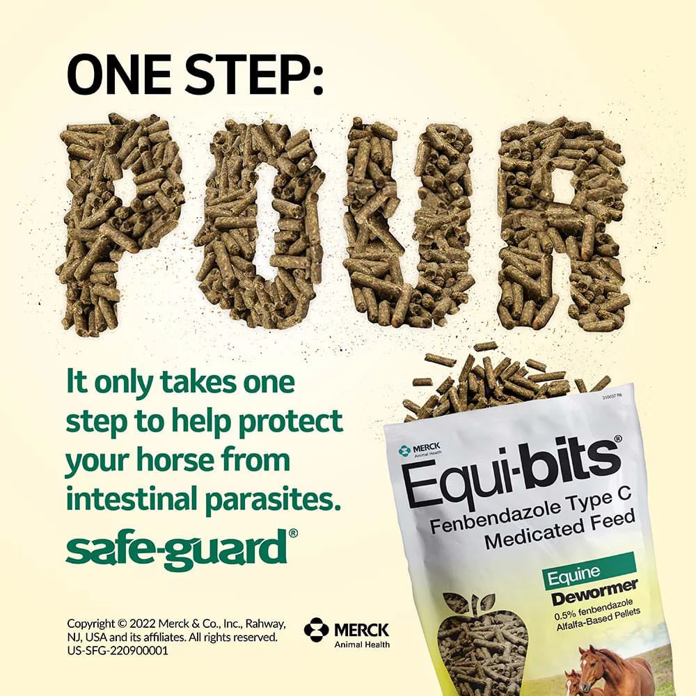Safe-Guard Equi-bits Fenbendazole Medicated Feed Horse Dewormer - Image 4