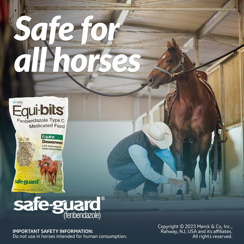 Safe-Guard Equi-bits Fenbendazole Medicated Feed Horse Dewormer - Image 6