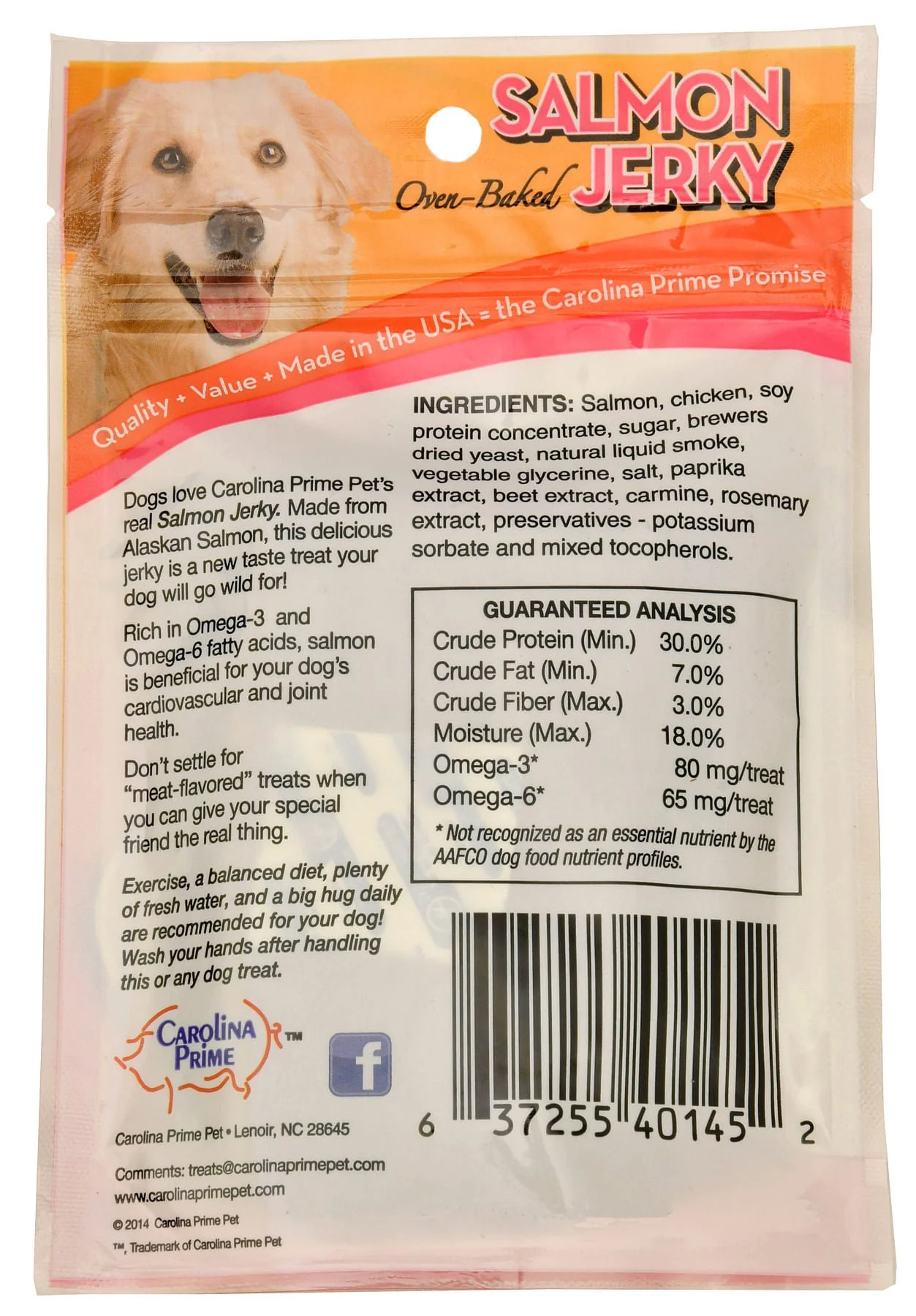 Carolina Prime Oven Baked Salmon Jerky - Image 2