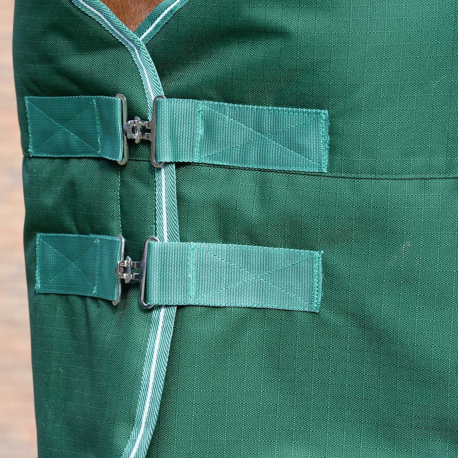 Saxon Defiant 1200 Denier Standard Neck Medium-Weight Turnout Blanket for Horses, 200g - Waterproof, Breathable & Durable - Image 2