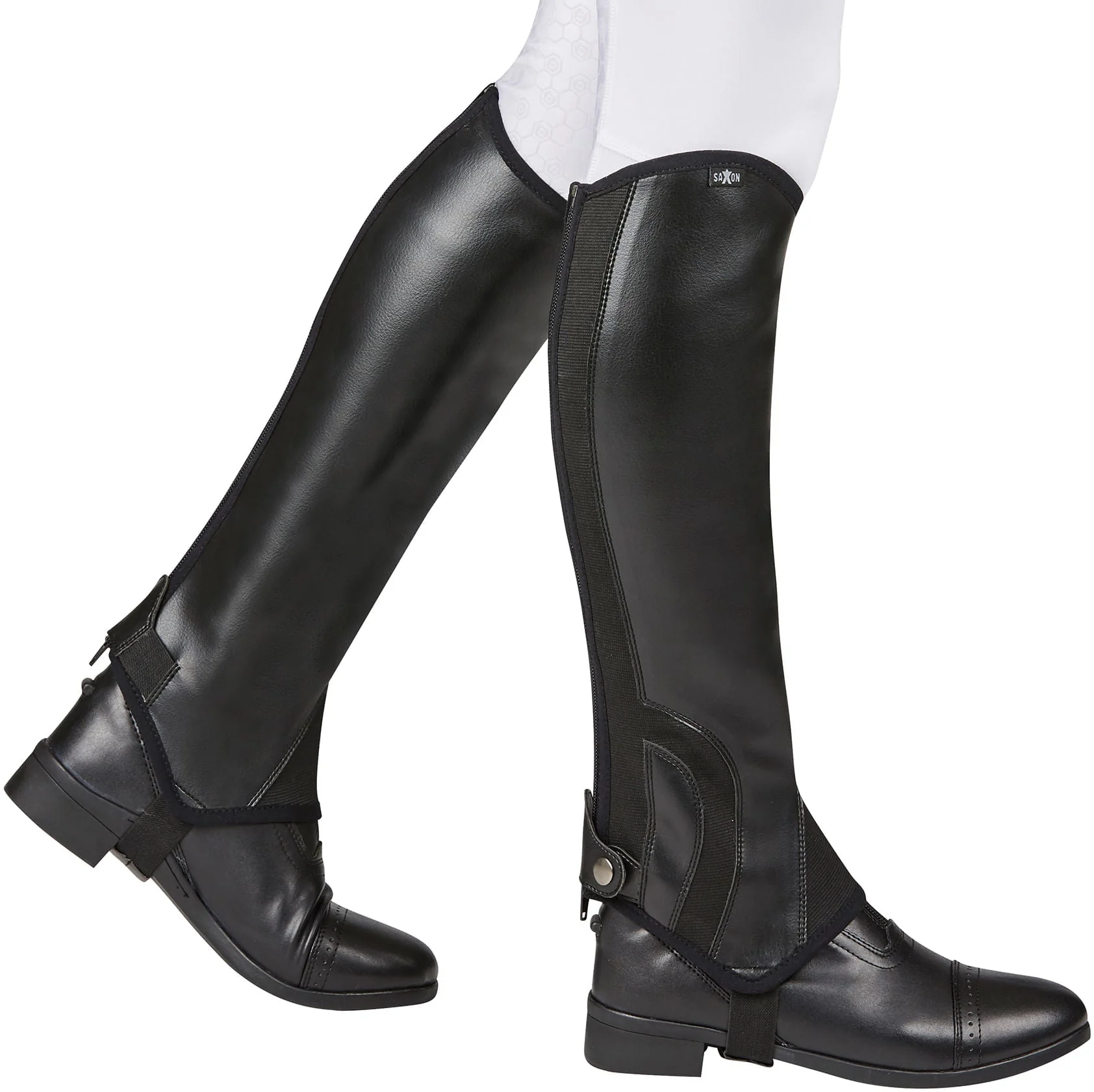 Saxon Syntovia Half Chaps, Ladies, Black - Image 5