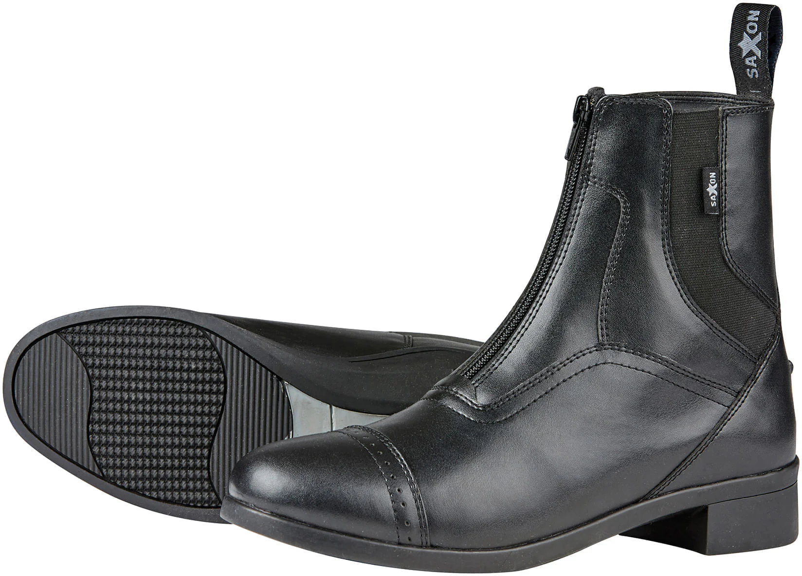 Saxon Syntovia Zip Paddock Boots, Childrens - Image 109