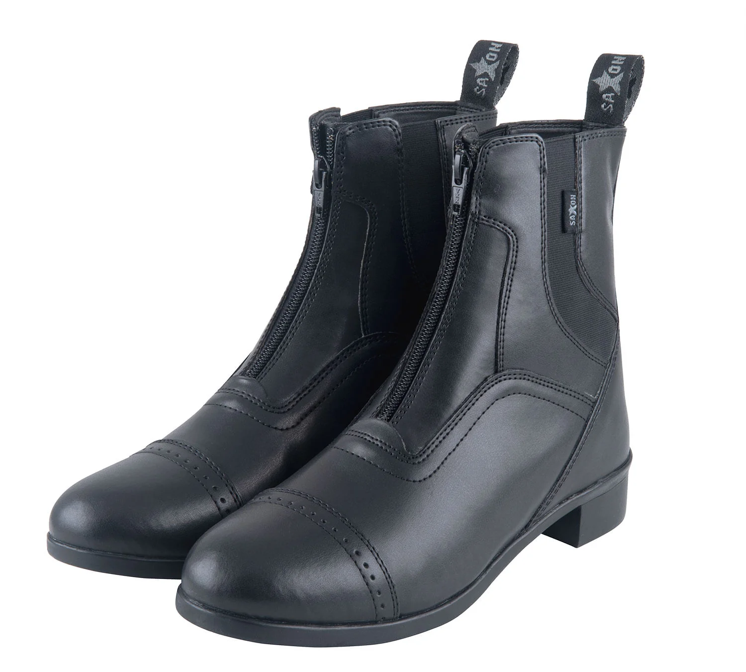 Saxon Syntovia Zip Paddock Boots, Childrens - Image 23