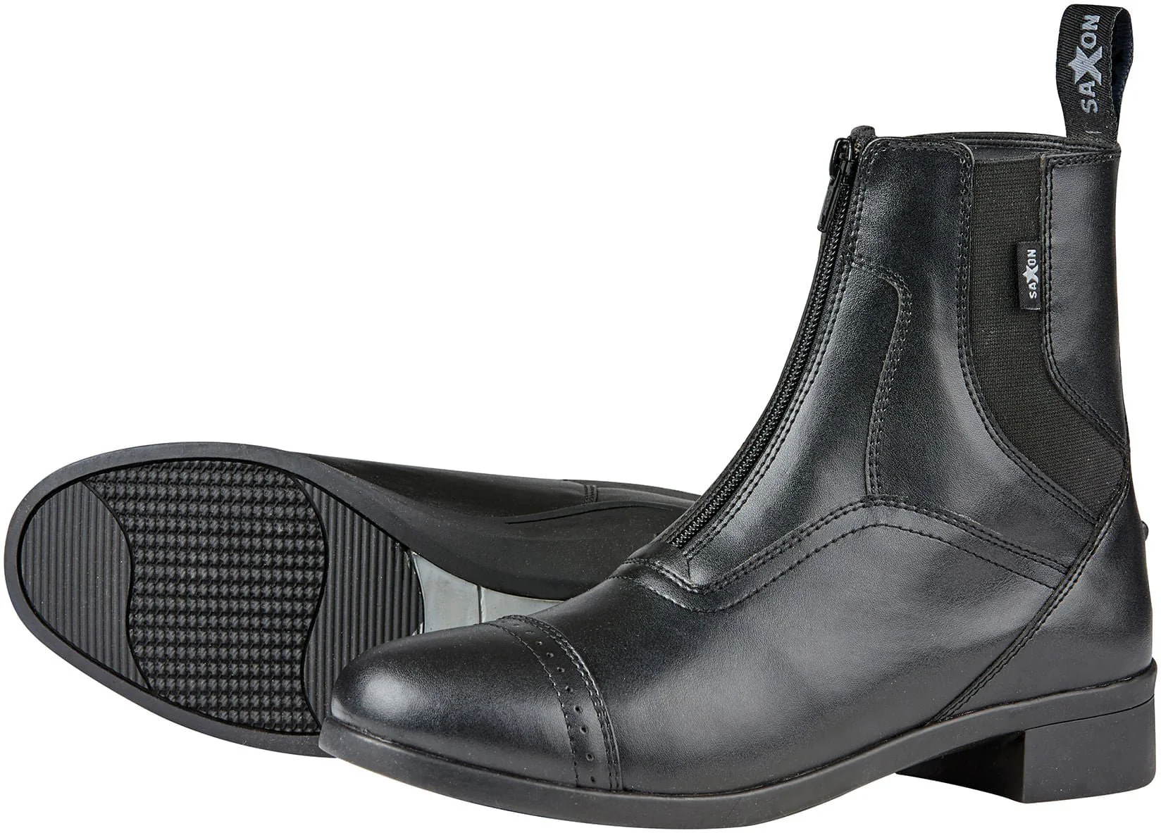 Saxon Syntovia Zip Paddock Boots, Ladies - Image 2