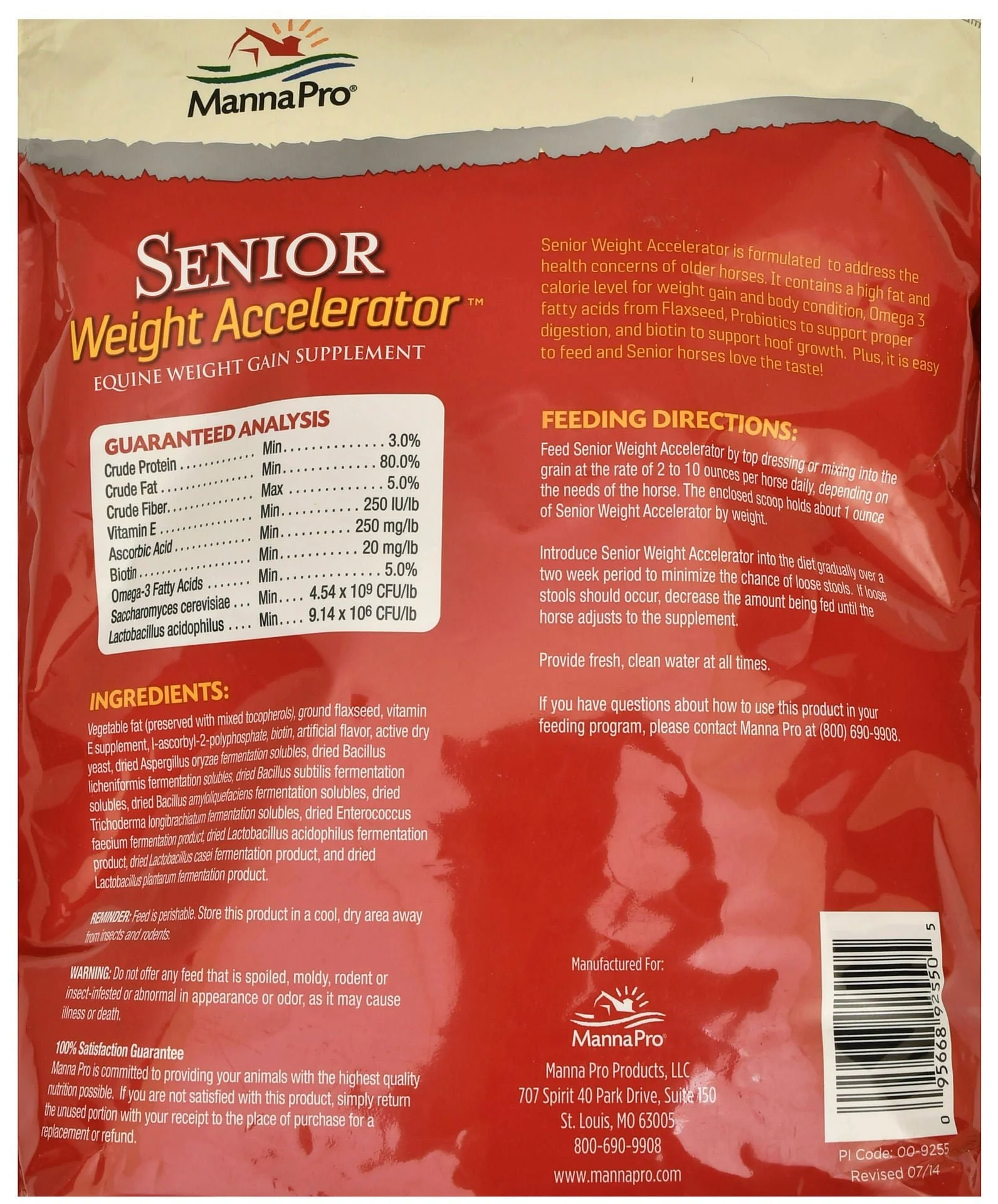 Senior Weight Accelerator for Horses, 8 lb - Image 4