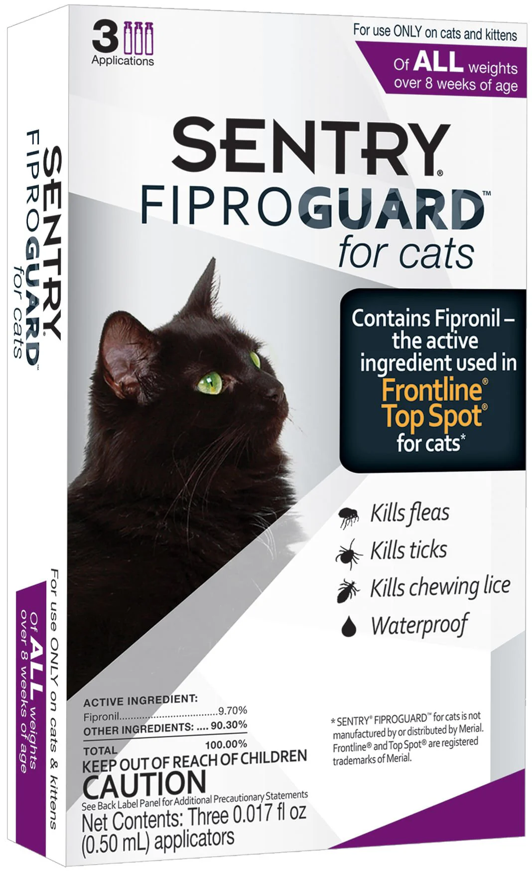 Sentry FiproGuard Flea & Tick Topical for Cats - Image 6