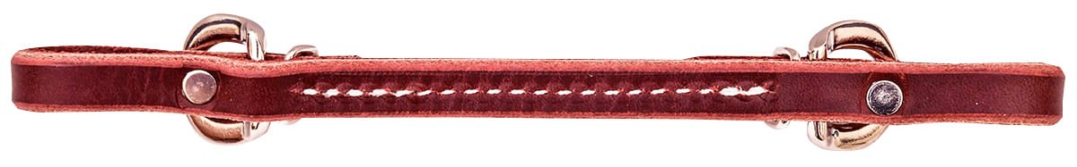 Sewn Leather Curb Strap - Image 4