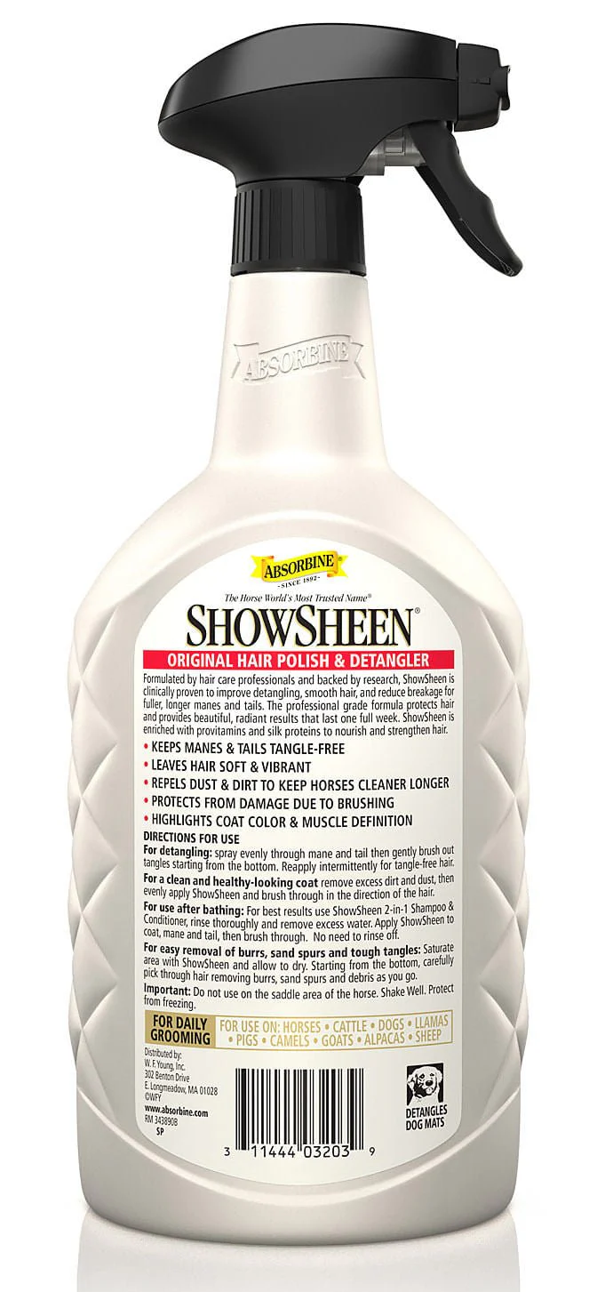 ShowSheen Hair Polish & Detangler for Horses - Image 9