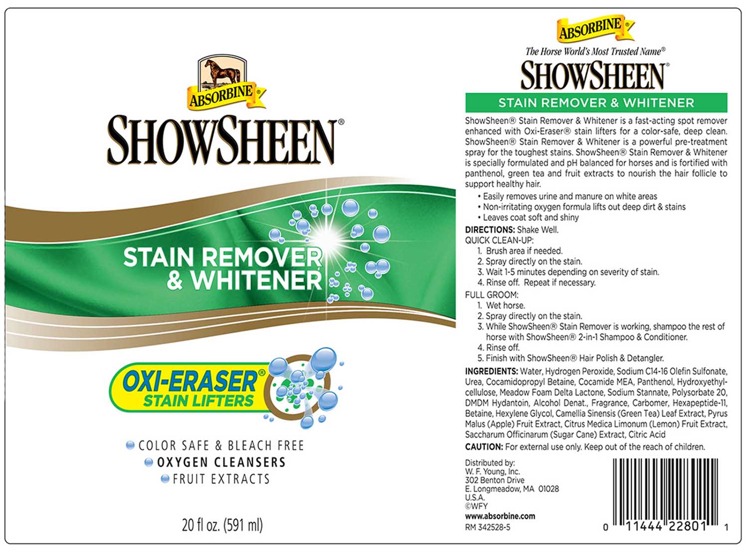 ShowSheen Stain Remover & Whitener, 20 oz - Image 2