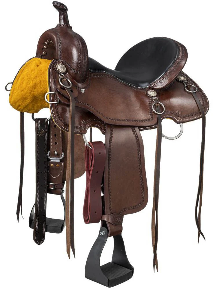 Silver Royal Durango Trail Saddle - Image 2