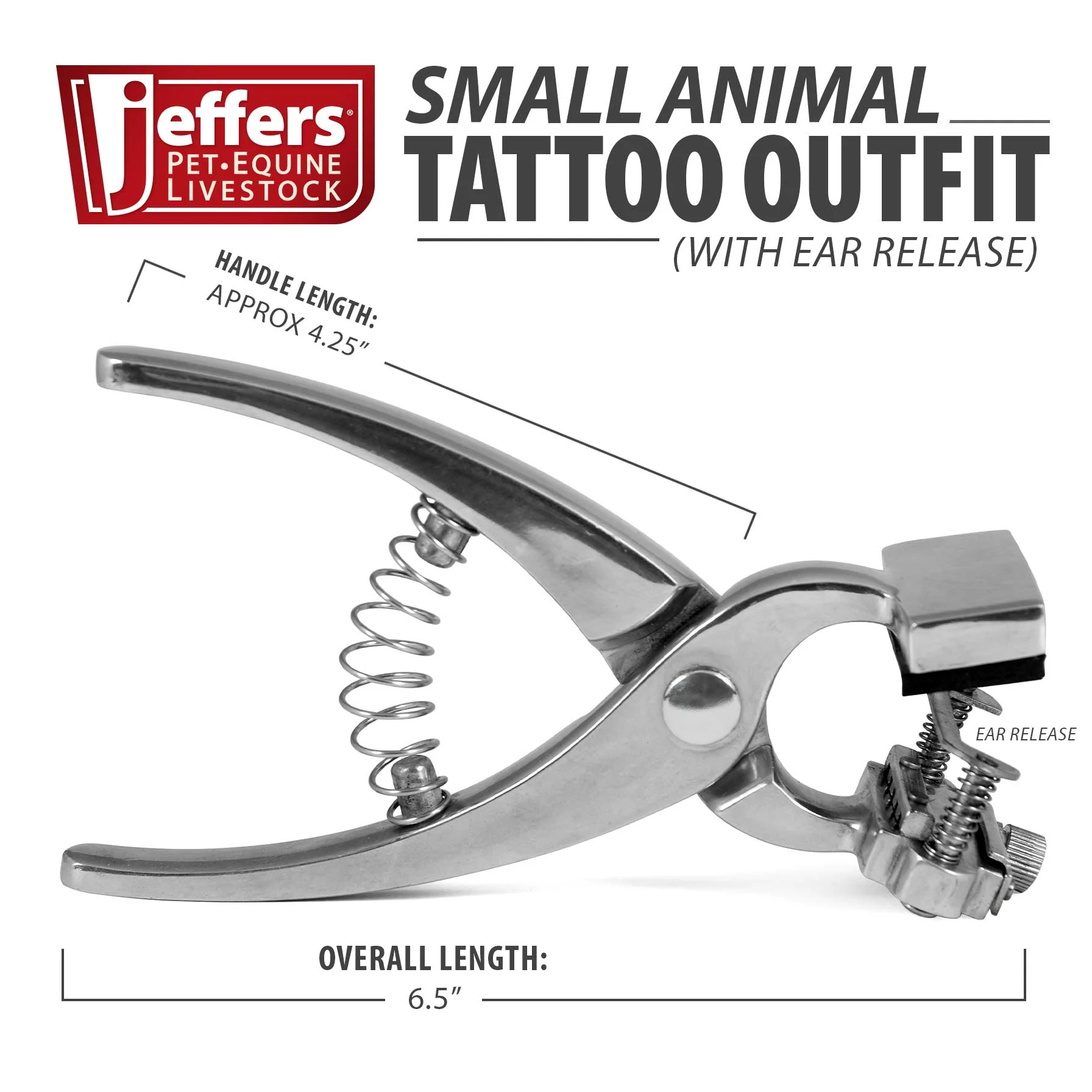 Jeffers Small Animal Tattoo Outfit with Roll-On Ink - Image 8