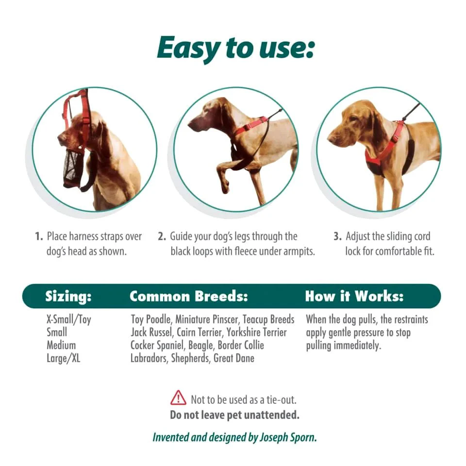 Sporn Non-Pulling Mesh Harness, Small - Image 6