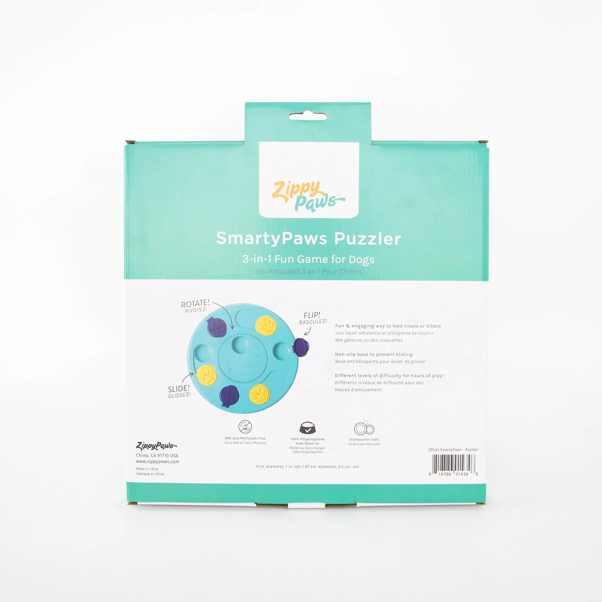 SmartyPaws Puzzler 3-in-1 Game Toy for Dogs - Image 4
