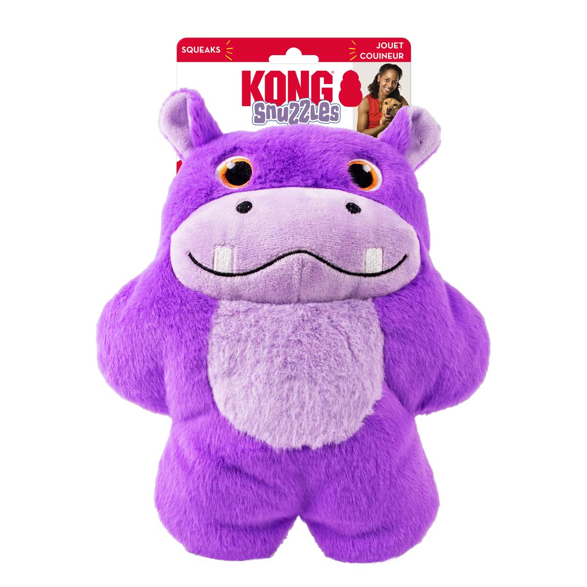 KONG Snuzzles XLarge Plush Dog Toy – Full-Body Squeaker - Image 2