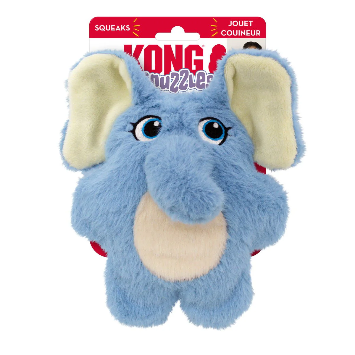KONG Snuzzles Kiddos Plush Small Dog Toy with Squeaker & Crinkle - Image 5